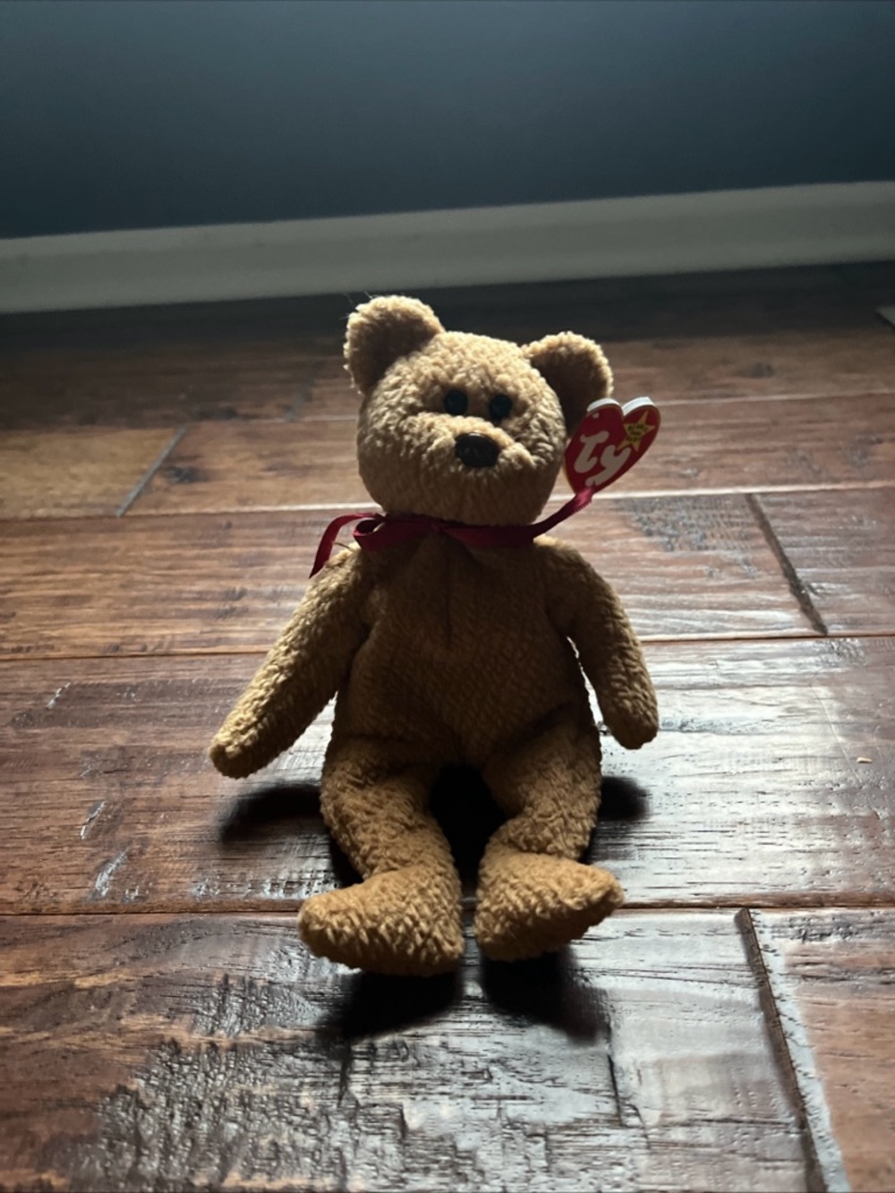 TY ODDITY INDONESIAN Curly Teddy with MYSTIC TUSH & Perfect Mint Tags 1993